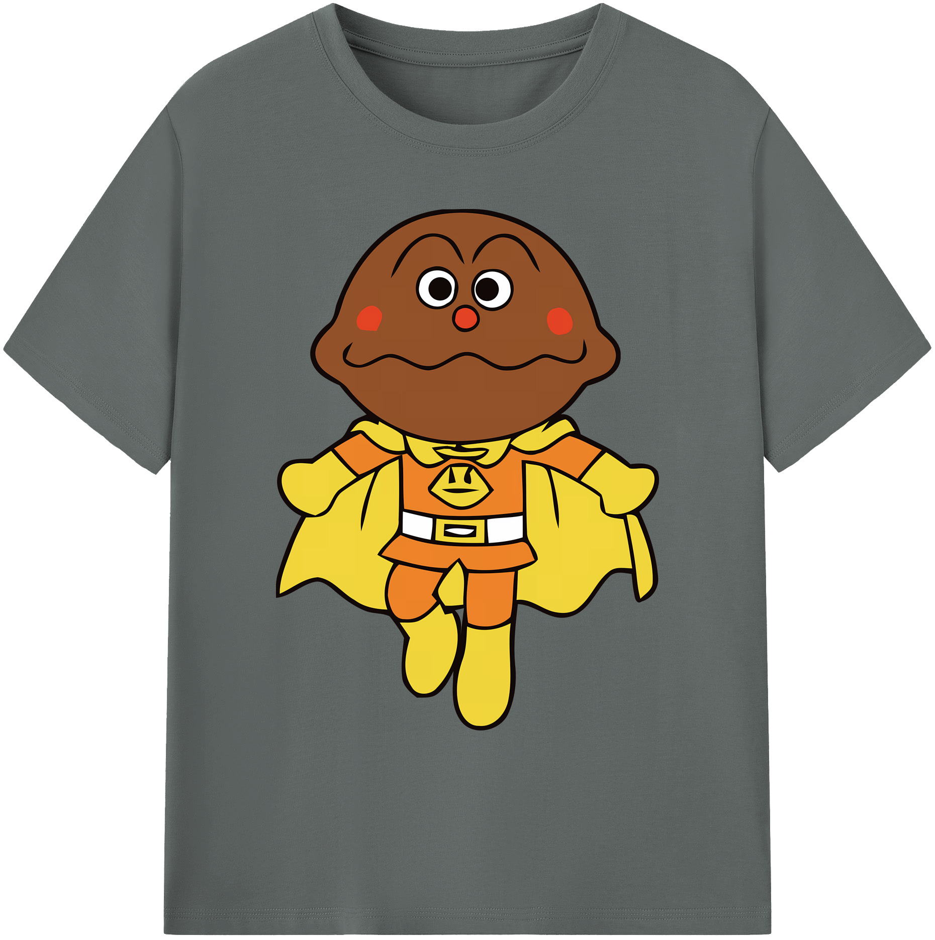 （画像用） アンパンマン Anpanman 綿100％ メンズ半袖Tシャツ｜肌触りやわらか＆通気性